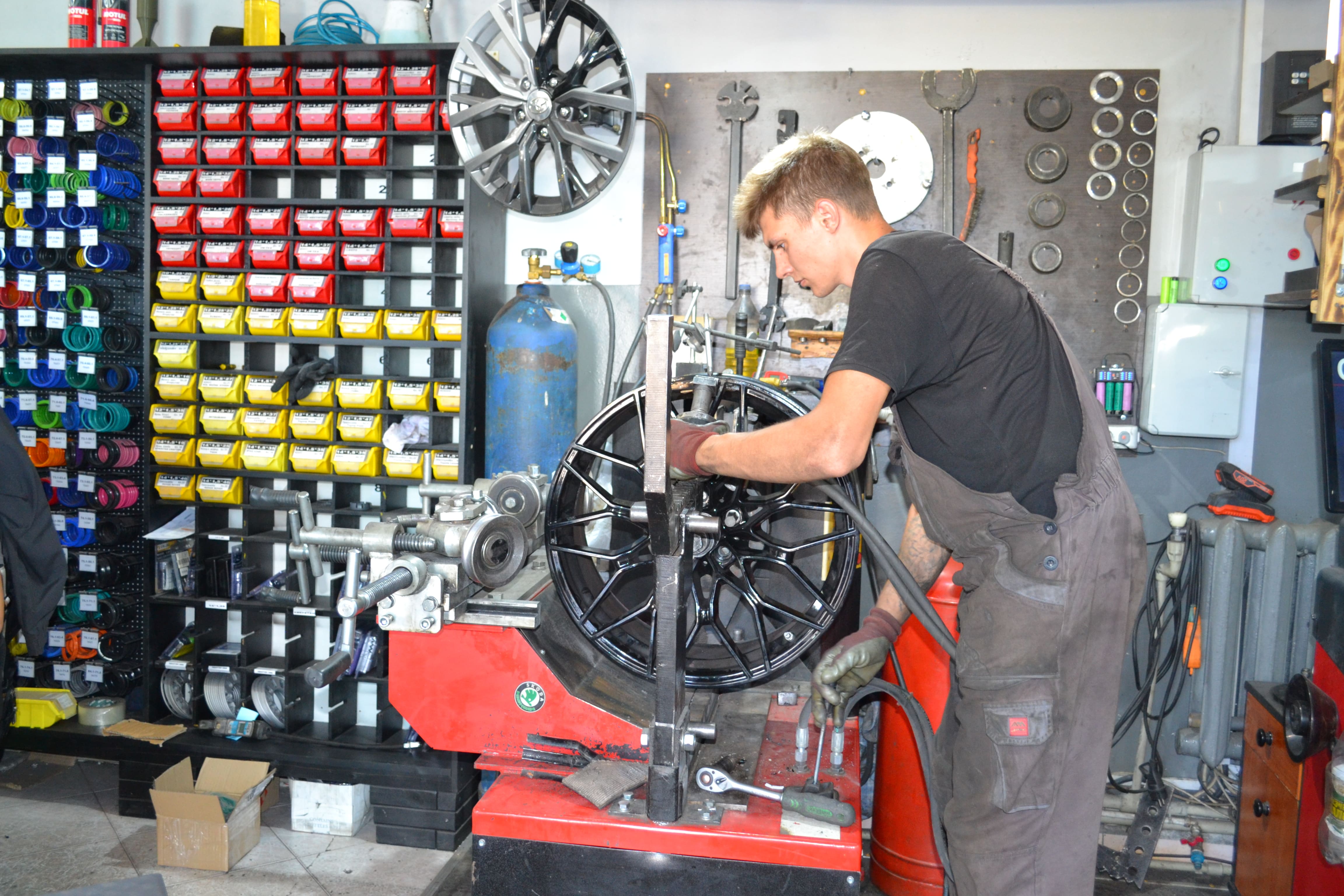 Ремонт легкосплавных дисков