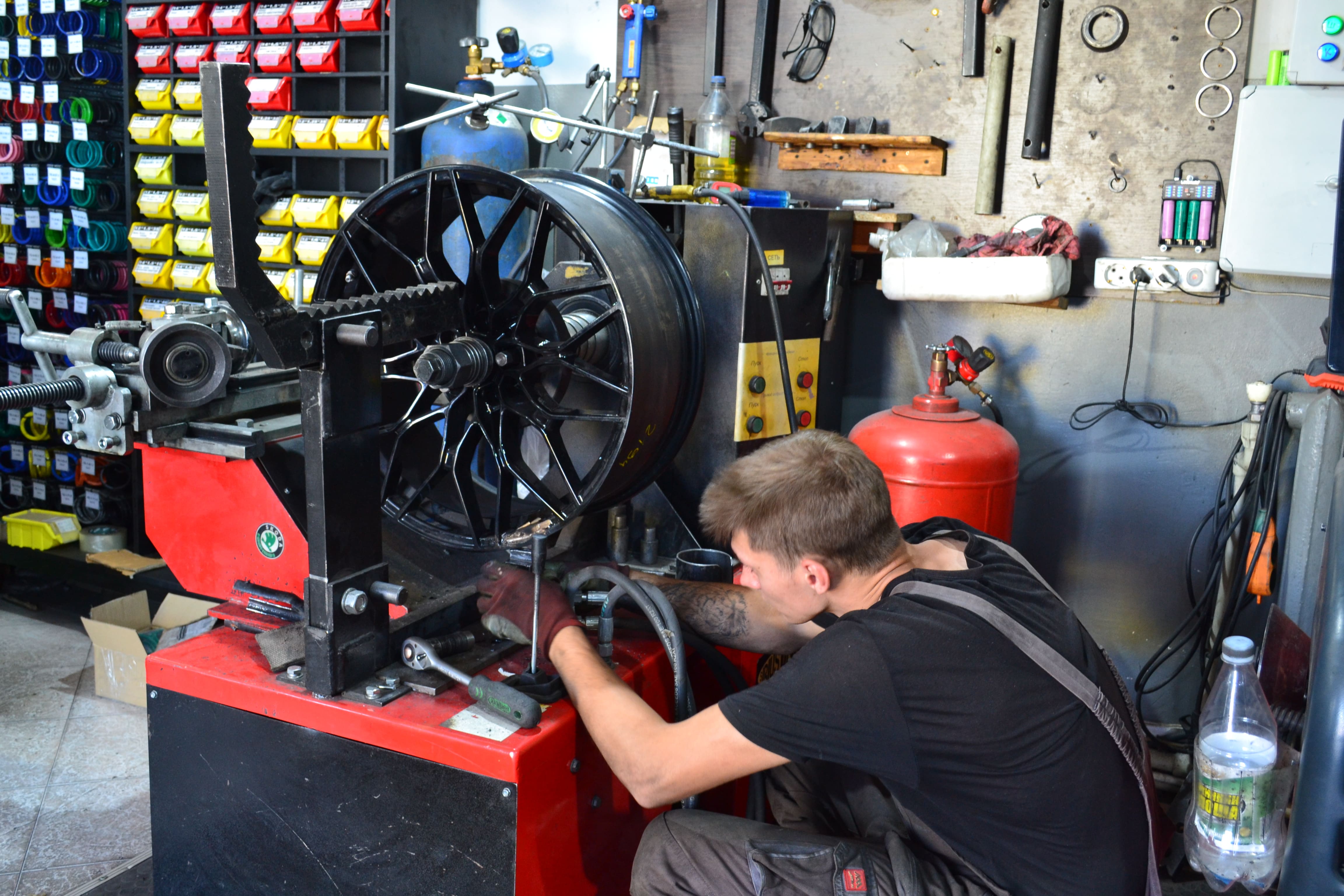 Ремонт легкосплавных дисков