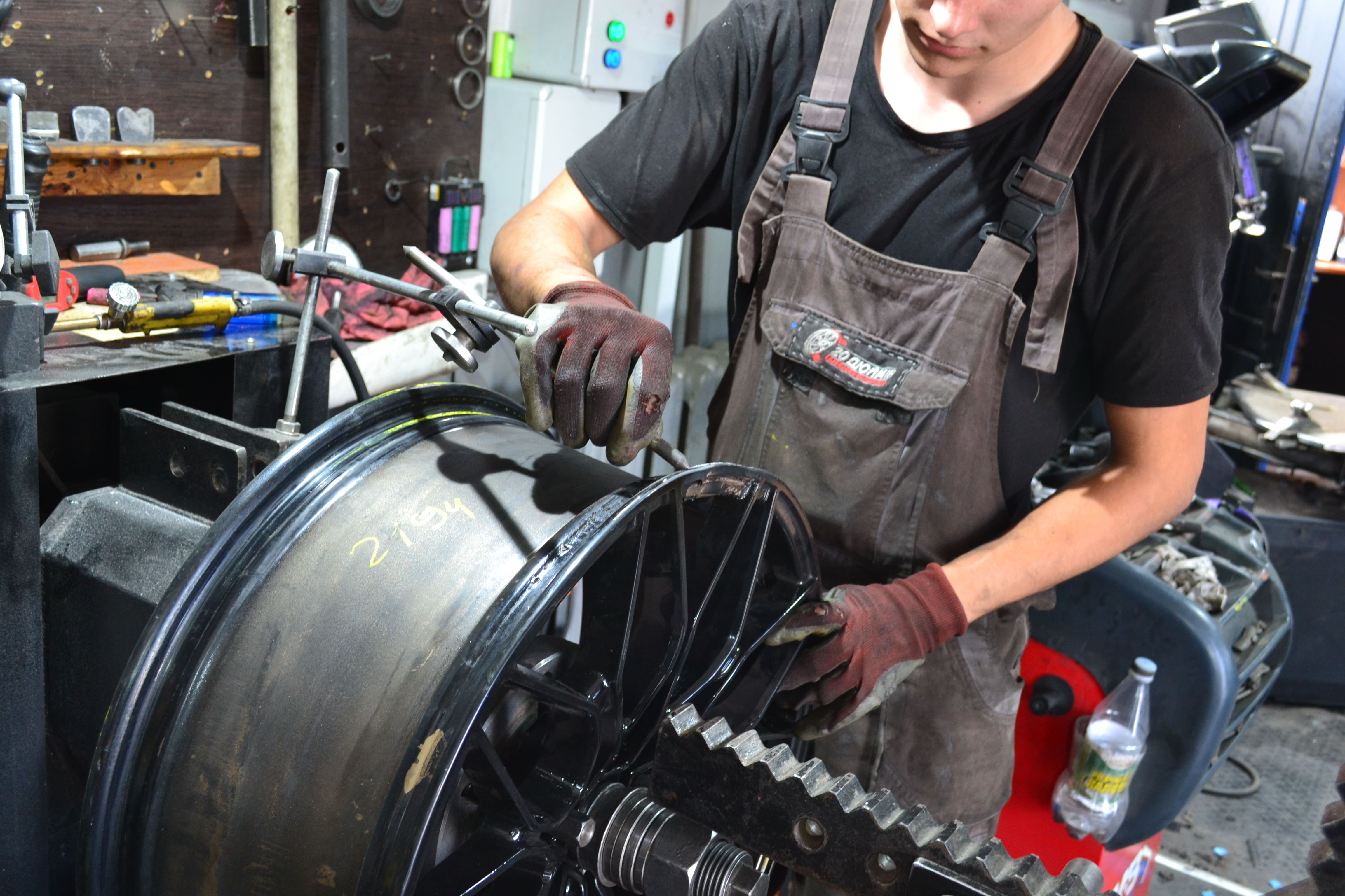 Ремонт легкосплавных дисков