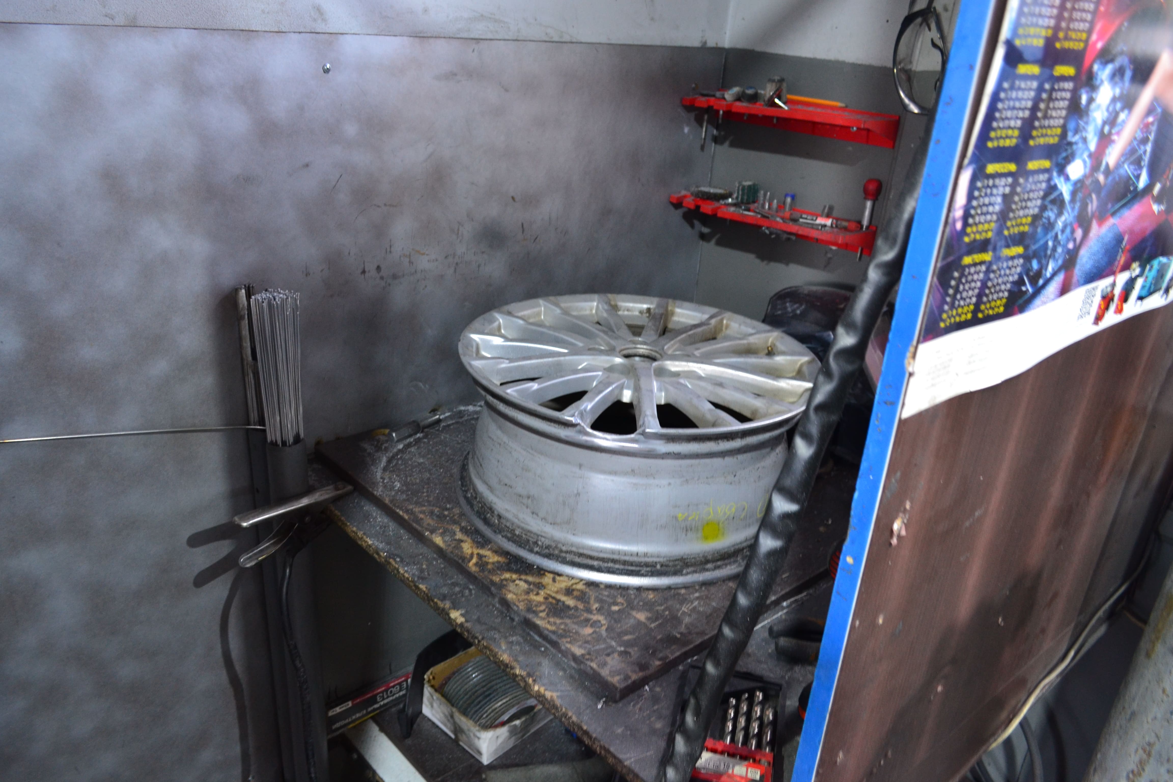 Ремонт легкосплавных дисков