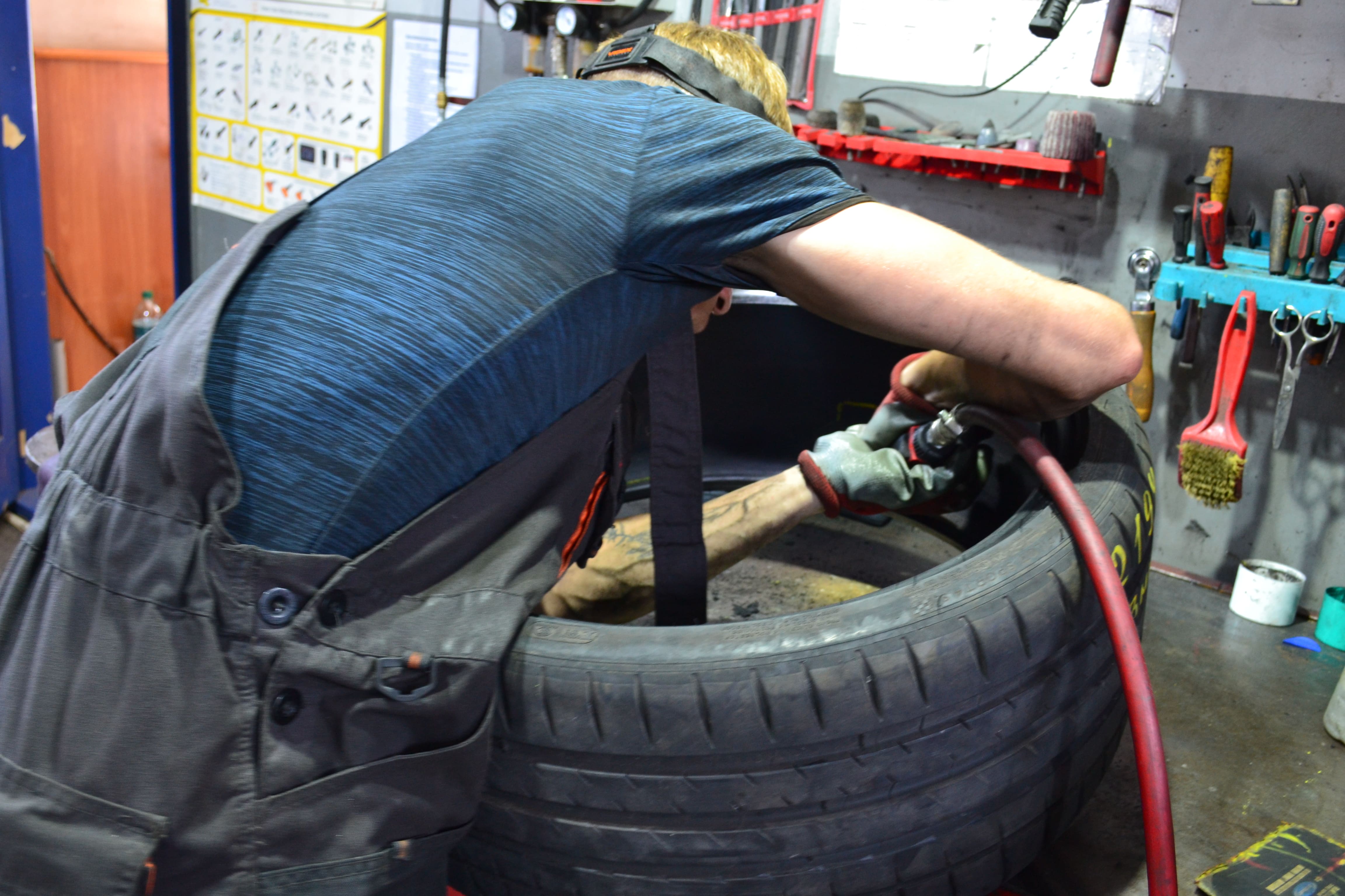 Ремонт боковых порезов