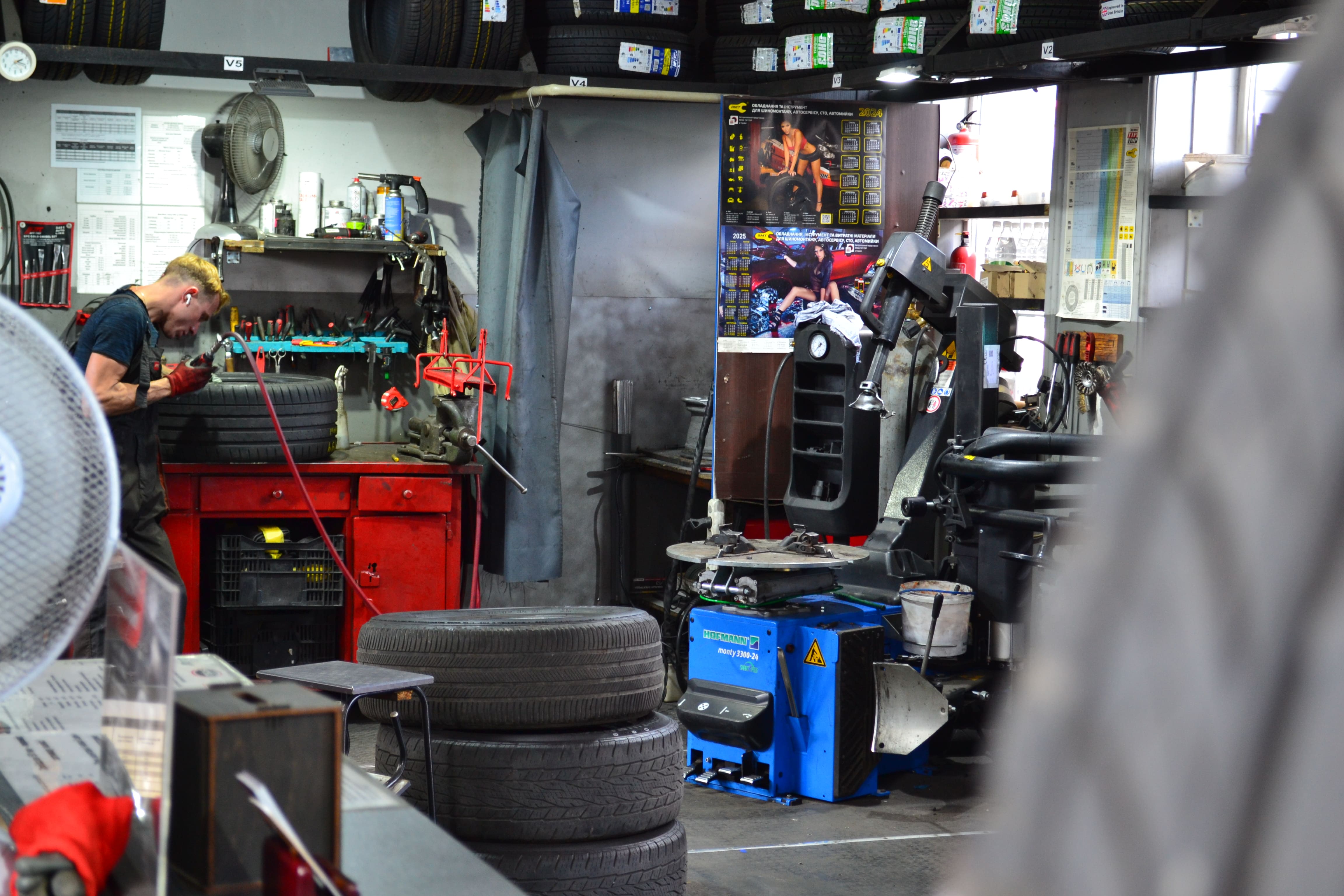 Ремонт шин и дисков