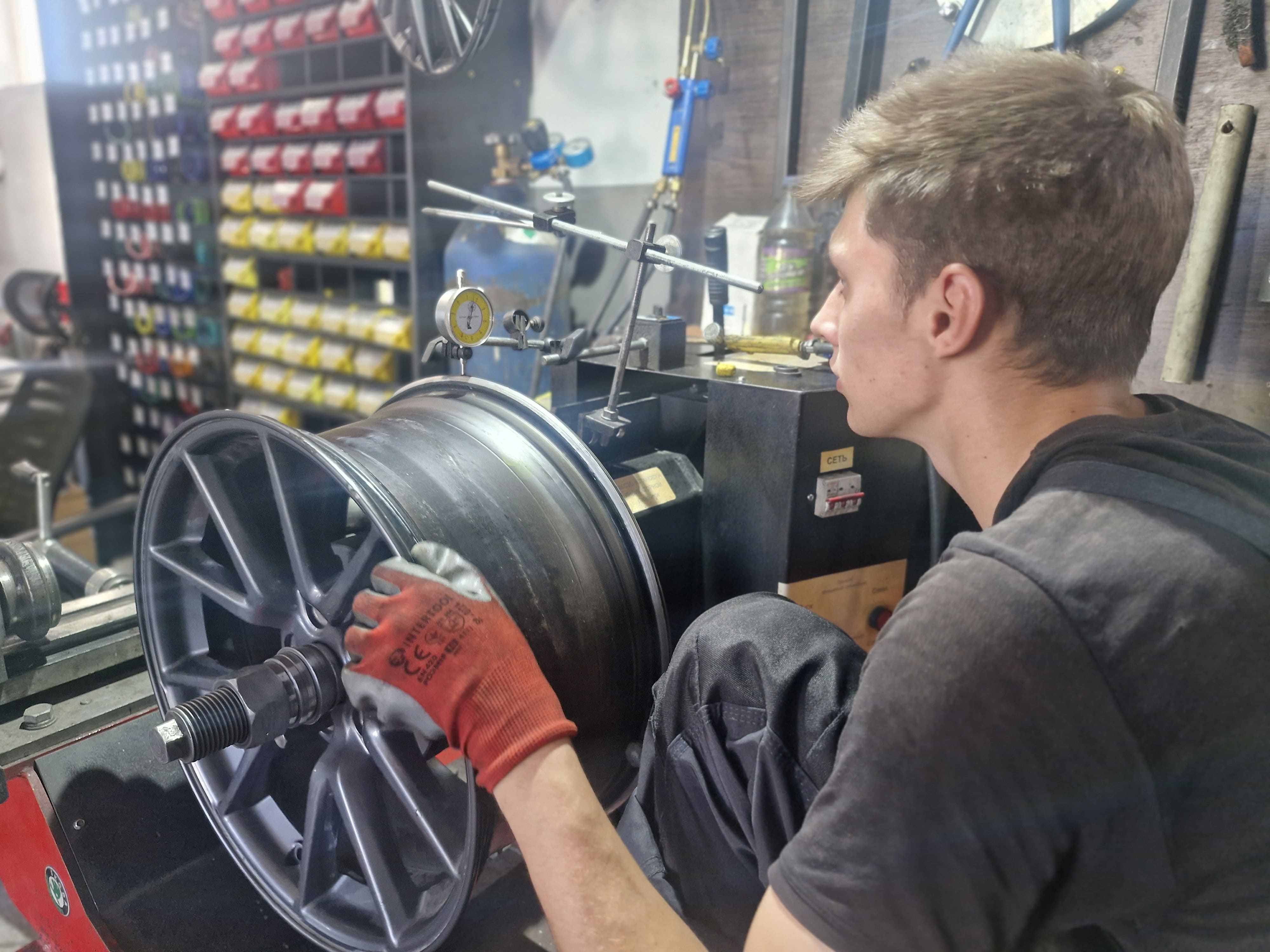 Ремонт легкосплавных дисков