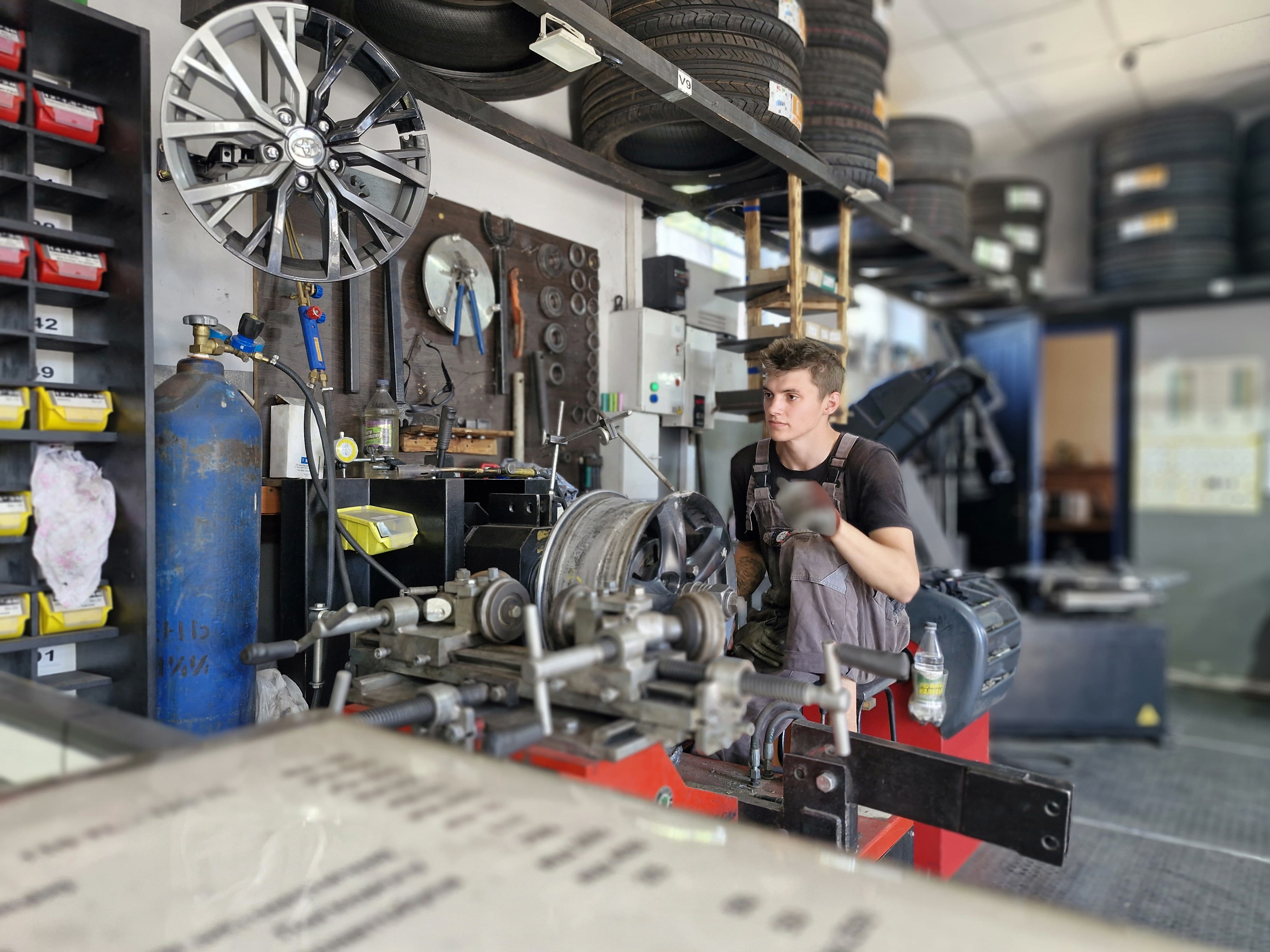 Ремонт шин и дисков