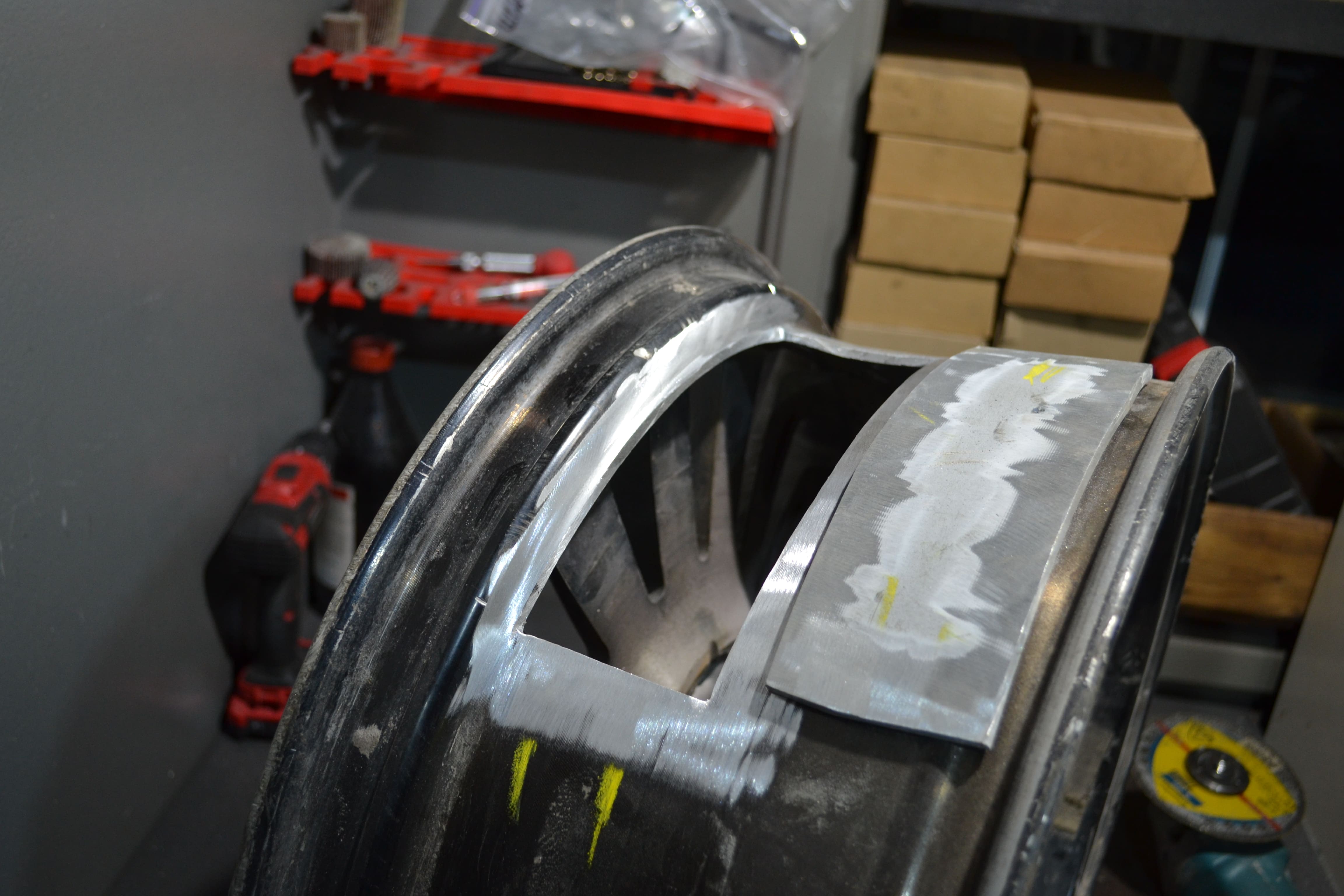 Ремонт легкосплавных дисков