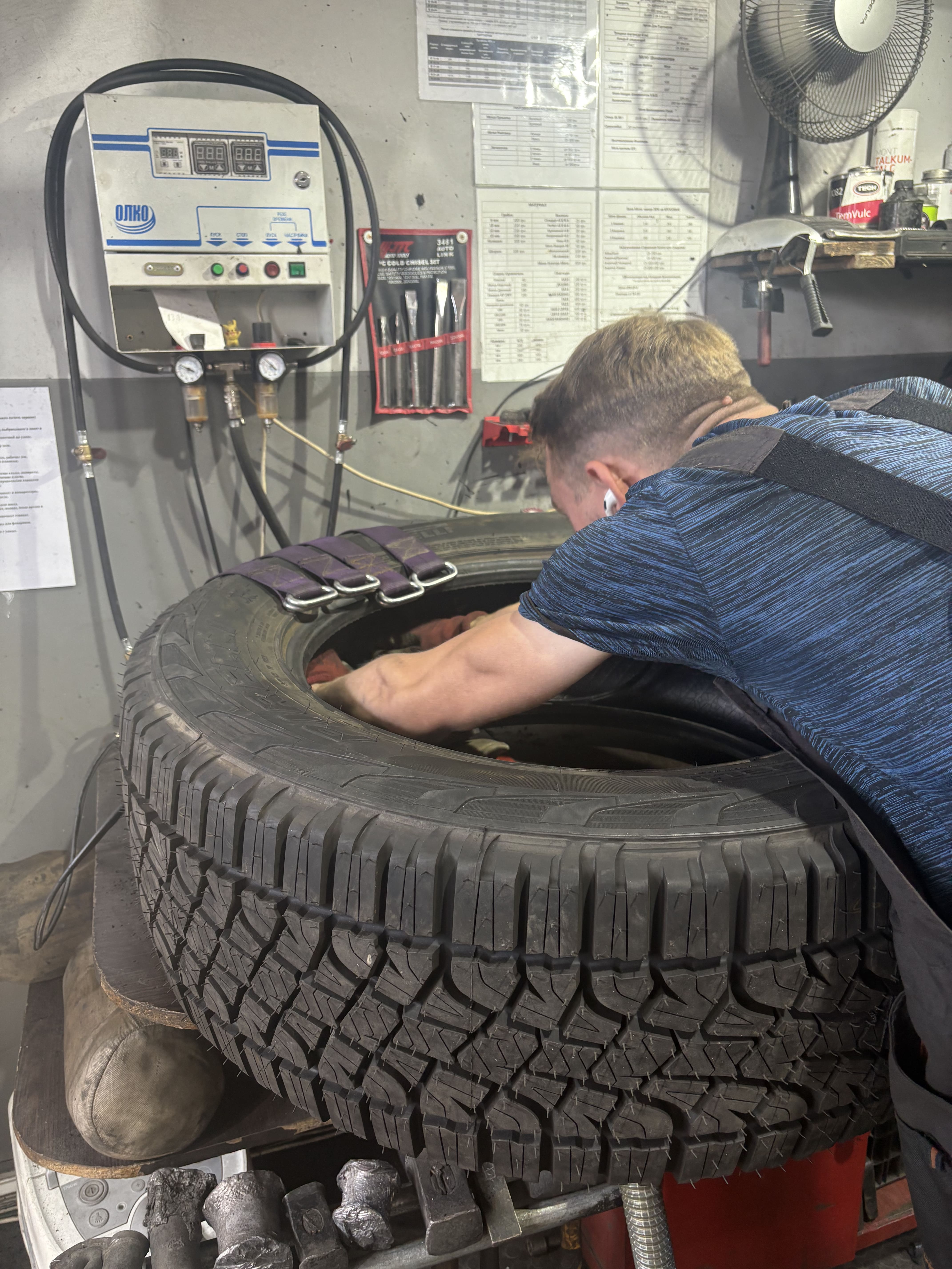 Ремонт боковых порезов