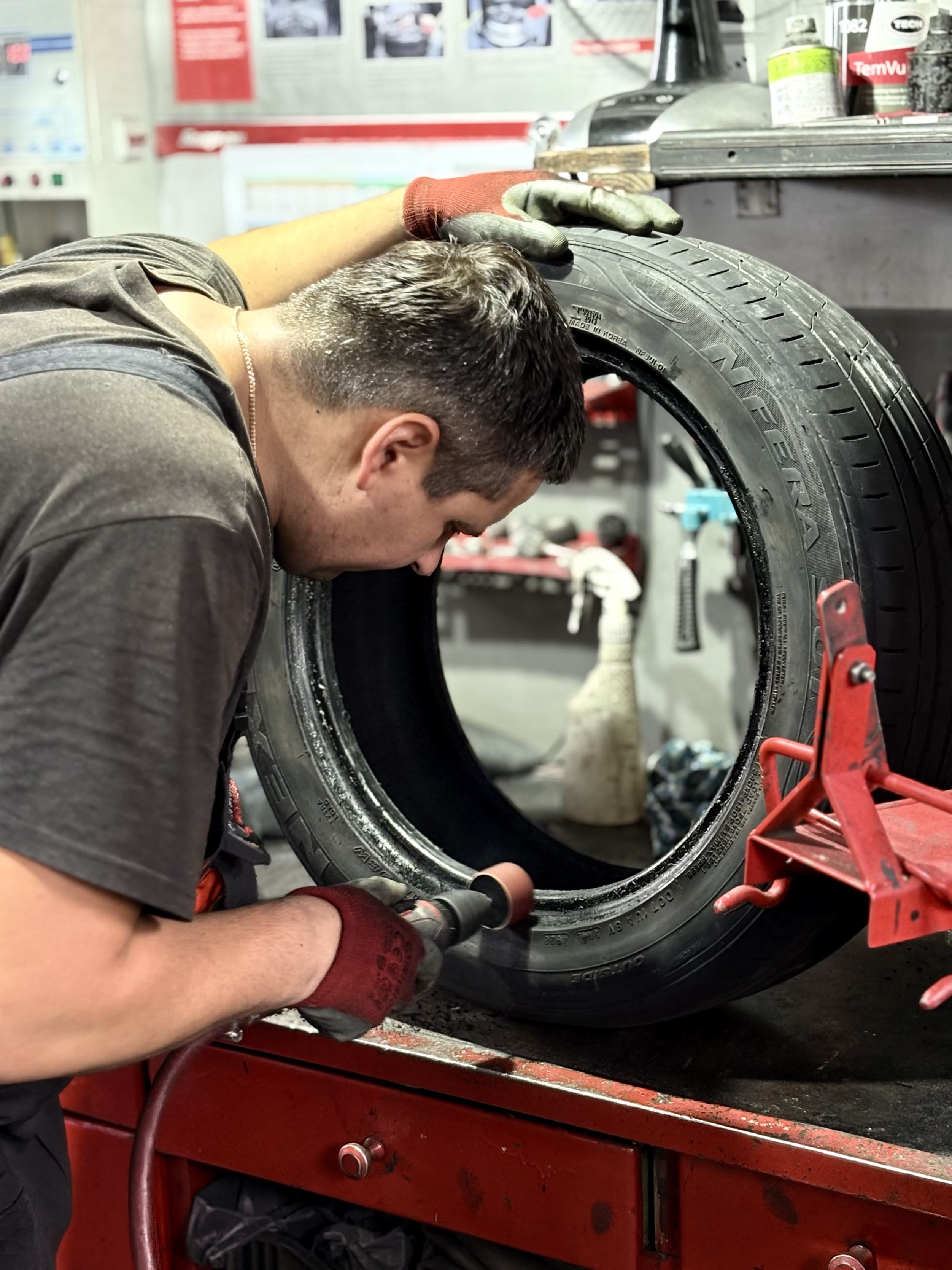 Ремонт боковых порезов