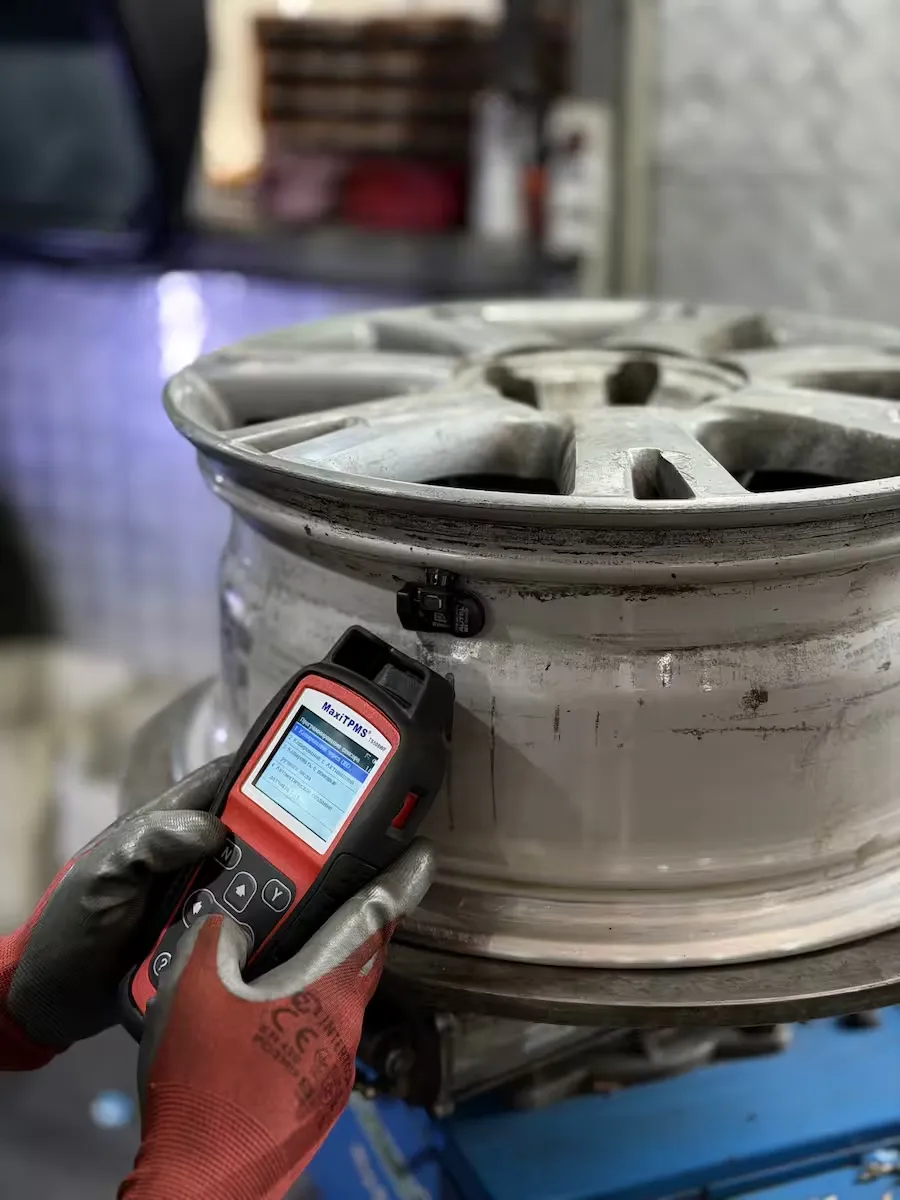 Замена датчиков TPMS